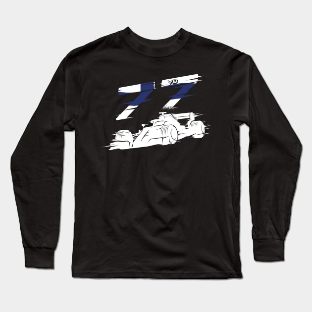 We Race On! 77 [Flag] Long Sleeve T-Shirt by DCLawrenceUK